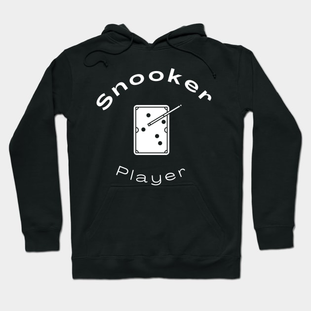 I'm a  snooker player Hoodie by jachu23_pl